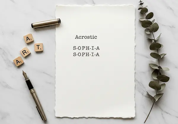 Acrostic Poems for Names