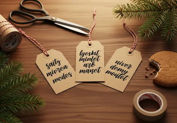 Short christmas verses for gift tags