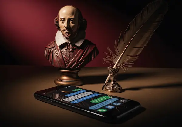 Classic quill and parchment representing Sonnet writing